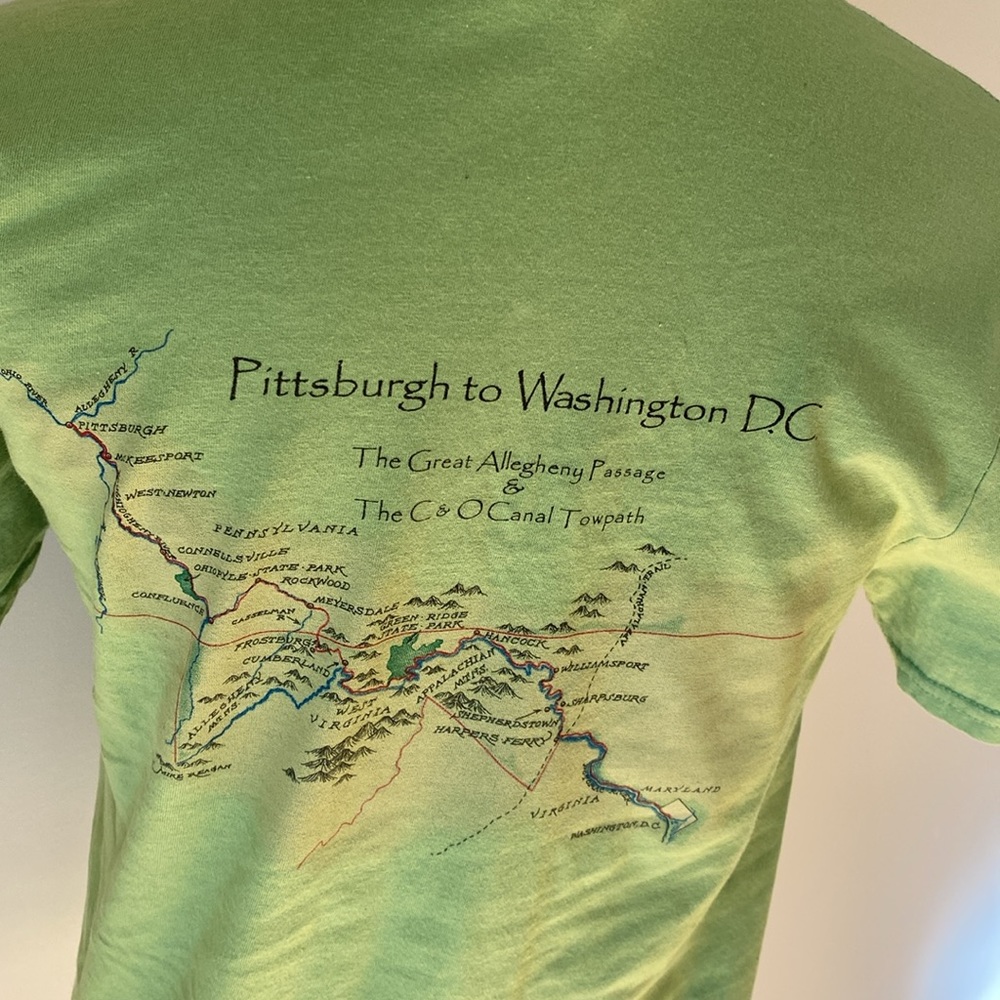 C&O Canal and Great Allegheny Passage souvenir t-shirt